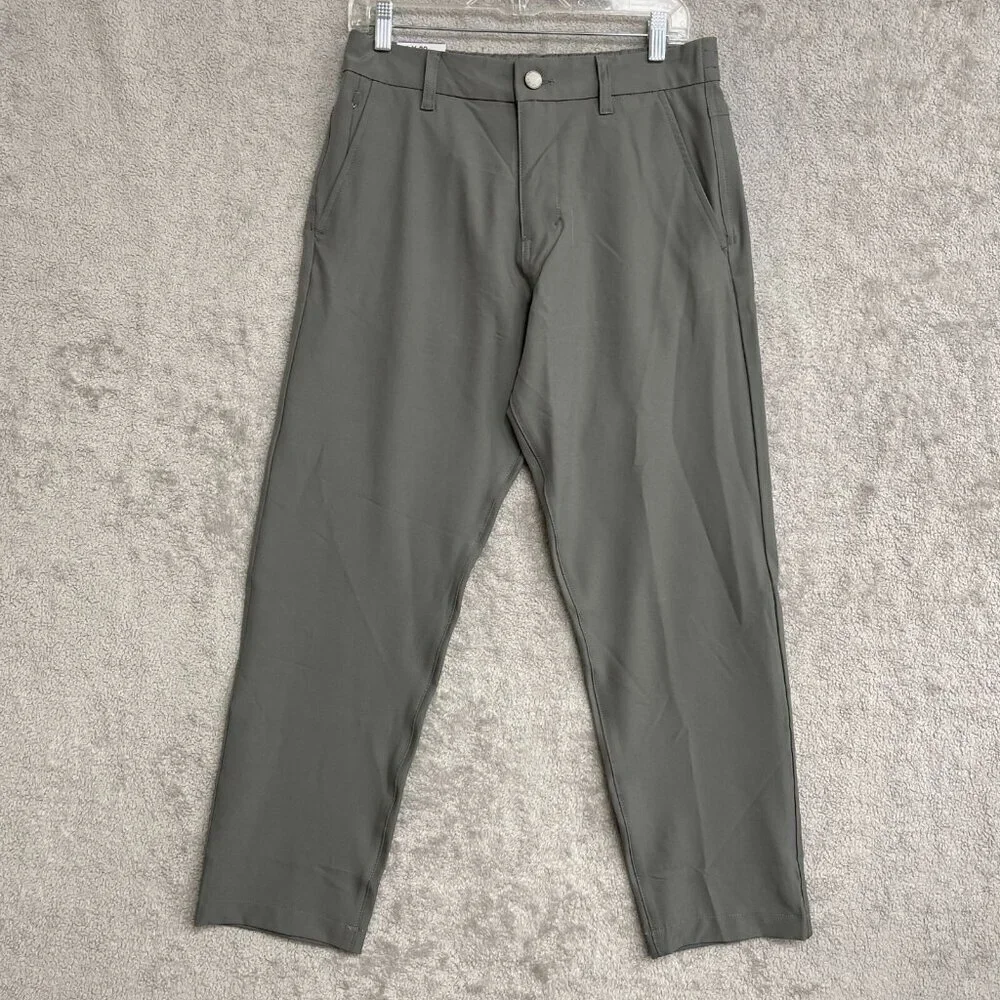 NEW Marc New York Andrew Marc Men's 30x29  Gray Commuter Pants Relaxed Fit